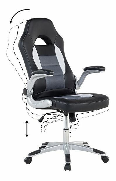 Kancelářská židle Deale (černá)