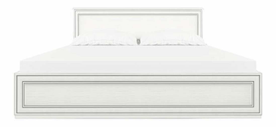 Manželská postel 160 cm Trumf (bílá) (s roštem)