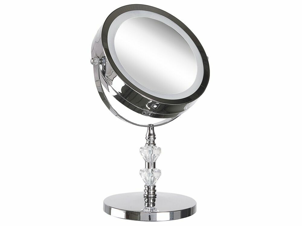 Kosmetické zrcadlo Laoza (stříbrná)