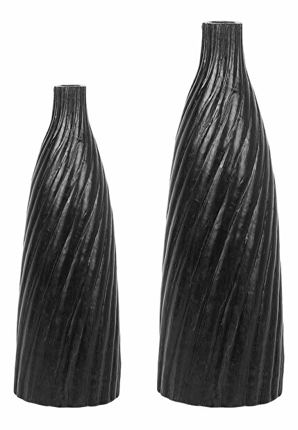 Váza FRONIA 54 cm (keramika) (černá)