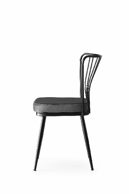Set 2 židlí Ypsilon (Černá)