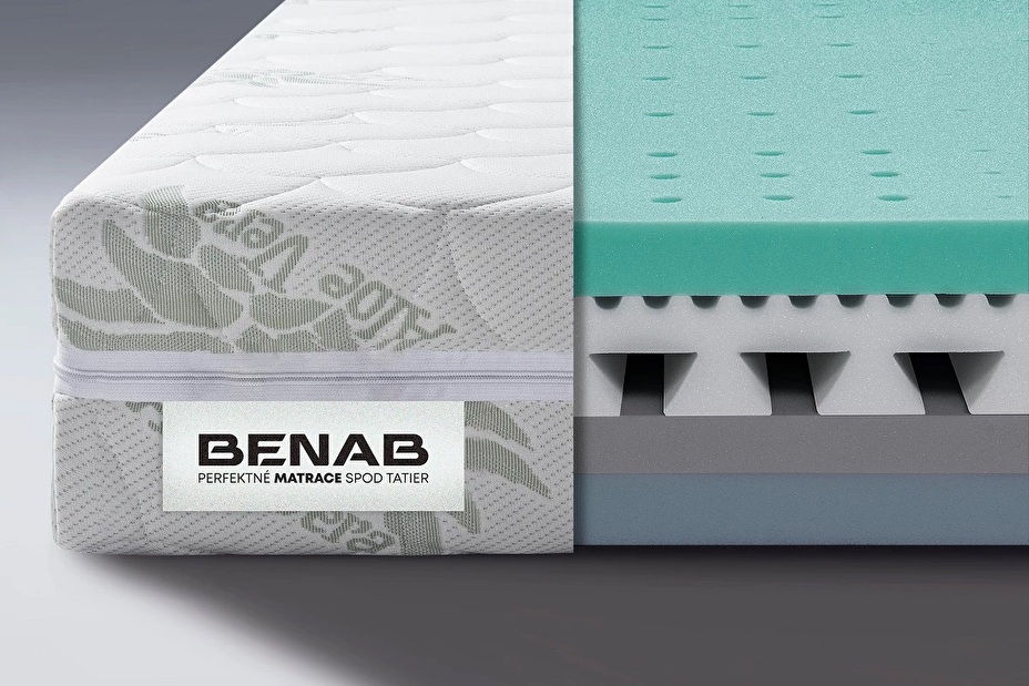 Pěnová matrace Benab Omega Flex 200x160 cm (T2/T3)