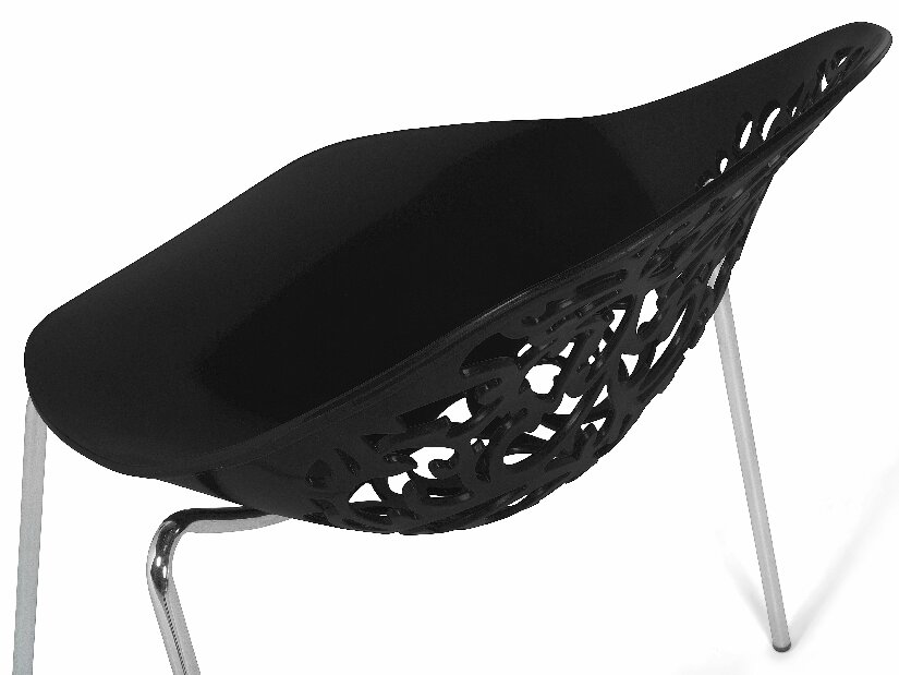 Set 4ks. jídelních židlí Mumbwa (černá)