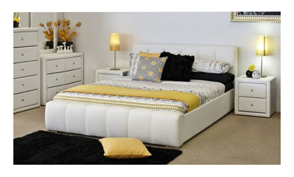 Manželská postel 160 cm Fantasy (s roštem) *výprodej