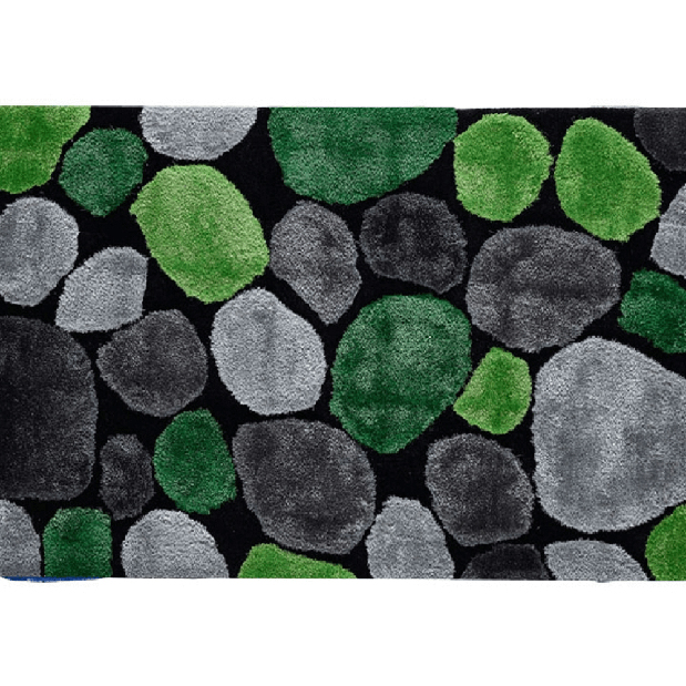 Kusový koberec 170x240 cm Pebble Typ 6 (zelená)