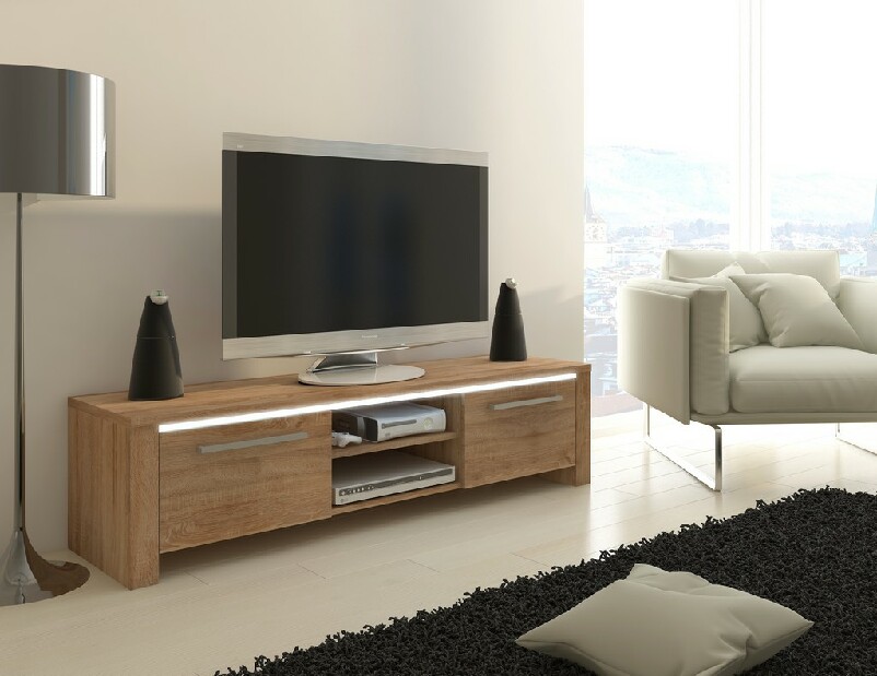 TV stolek/skříňka Helix (sonoma světlá) *výprodej