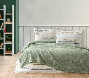 Přehoz na postel 200 x 240 cm Karen (zelená)