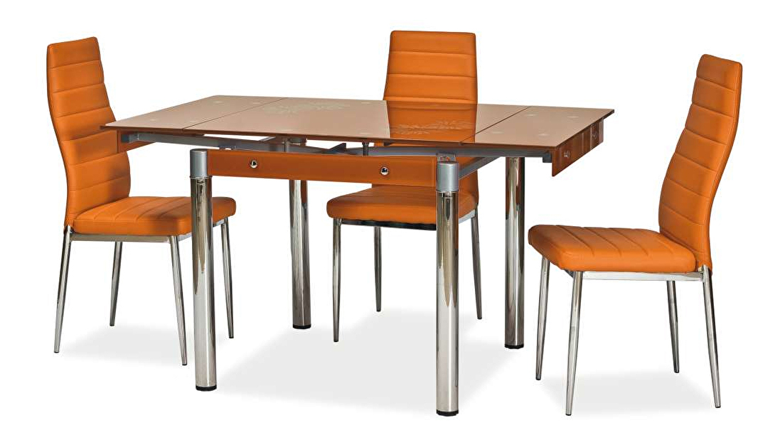 Jídelní židle h-261 oranžová