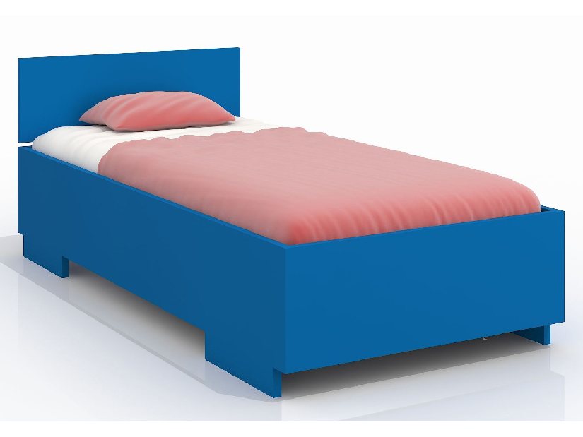 Jednolůžková postel 90 cm Naturlig Kids Larsos High (borovice) (s roštem)