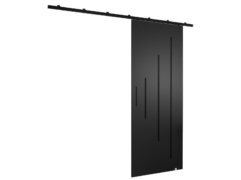 Posuvné dveře 80 cm Zodiac Y (černá matná)
