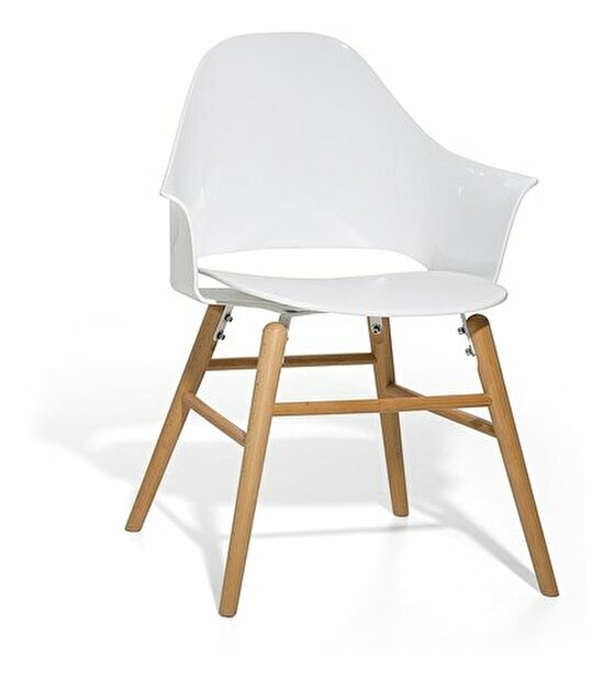 Jídelní židle Buton (bílá)