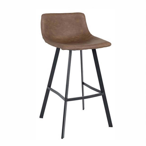 Barová židle Faliana (tmavě hnědá) *výprodej