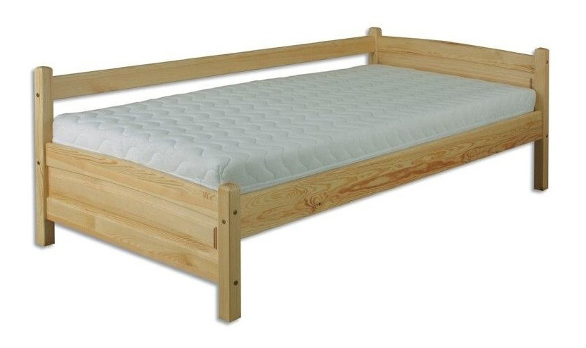 Jednolůžková postel 90 cm LK 132 (masiv)