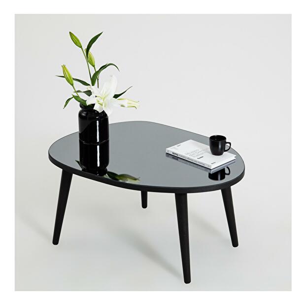 Konferenční stolek Gustavo (černá + šedá)
