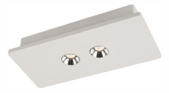 Stropní/nástěnné svítidlo LED Christine 55010-2 (s povrchovou montáží) (bílá)