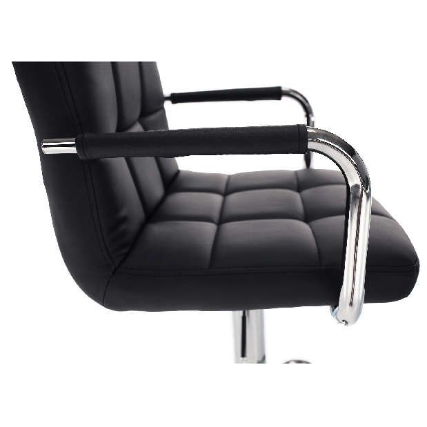 Barová židle Luver (černá)