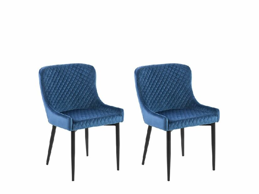 Set 2ks. jídelních židlí Soho (modrá)