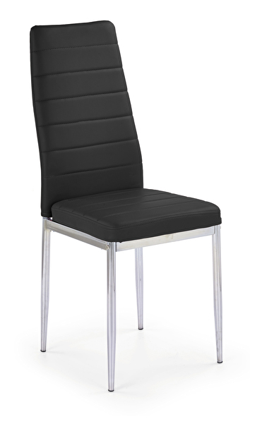 Jídelní židle K70C-NEW (chromová + černá)