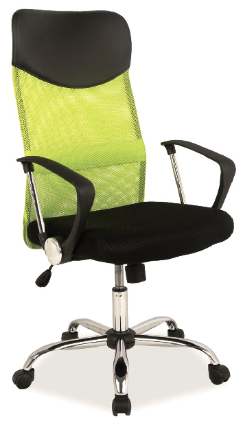 Kancelářská židle Arrivata (zelená + černá)