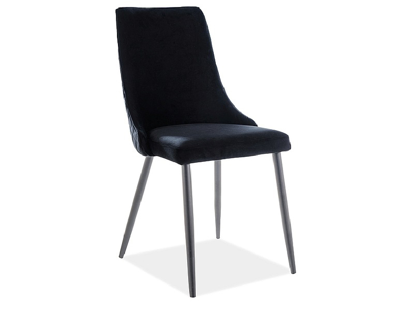 Jídelní židle Polly (černá + černá)