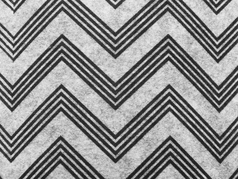 Set 3 ks. textilních košů BELOVA (plsť) (šedá)
