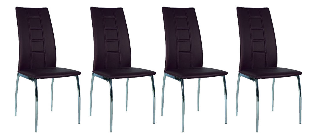 Jídelní židle H-880 hnědá (4ks.) *výprodej