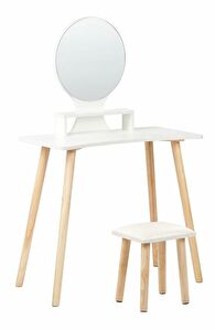 Toaletní stolek Toula (bílá)