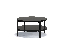 Konferenční stolek Sideria B (lesk černý)