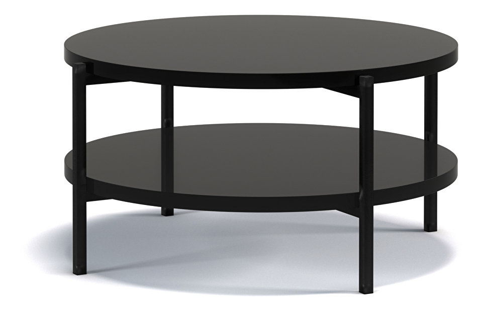 Konferenční stolek Sideria B (lesk černý)