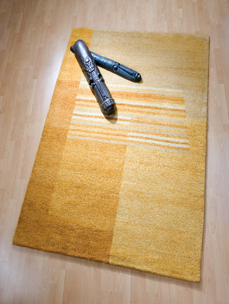 Ručně vázaný koberec Bakero Baku Modern B103 Gold