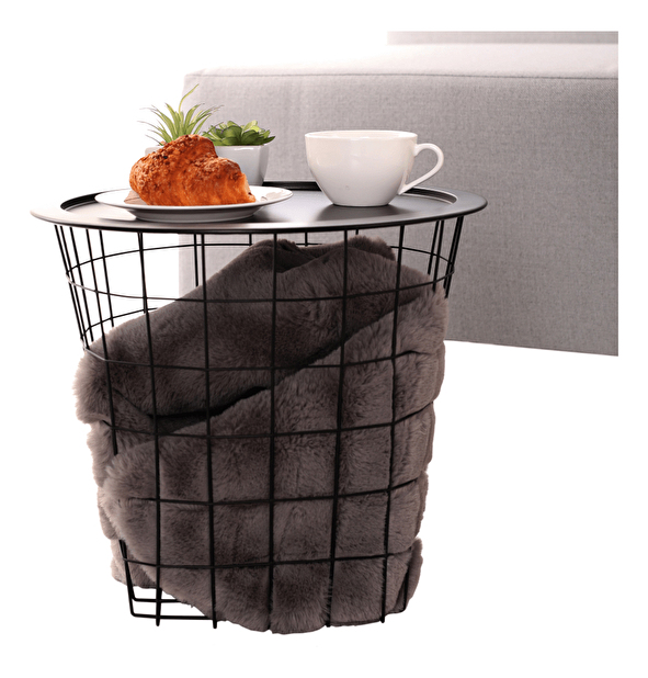 Příruční stolek Mocca (černá)