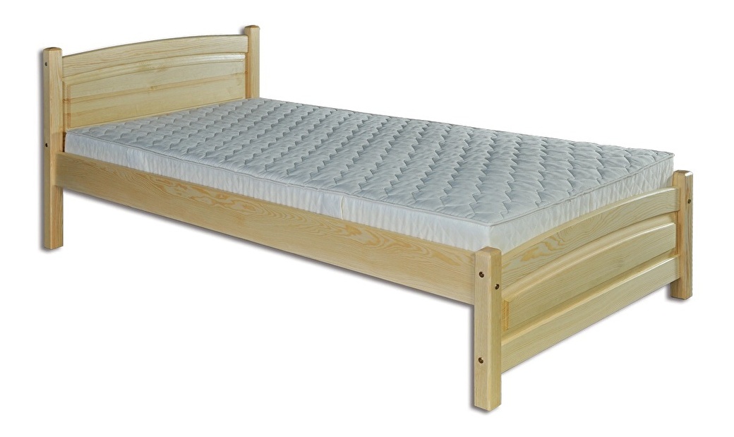 Jednolůžková postel 90 cm LK 125 (masiv)
