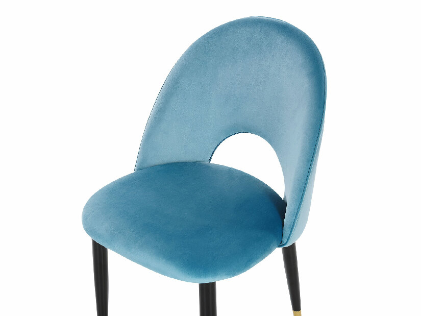 Set 2 ks. jídelních židlí MAGI (látka) (modrá)