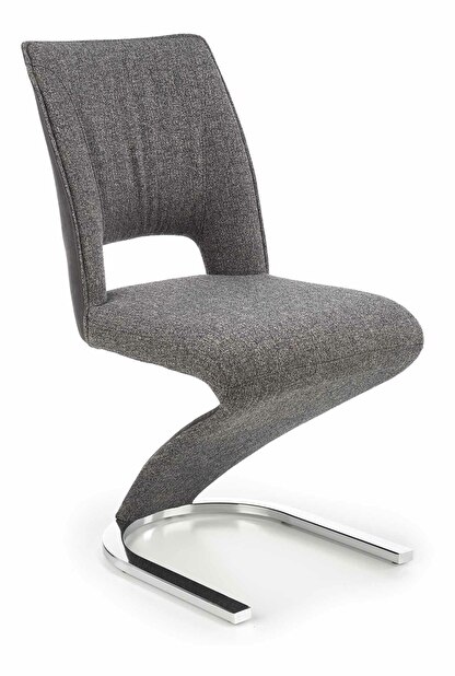 Jídelní židle Kut (černá + šedá)