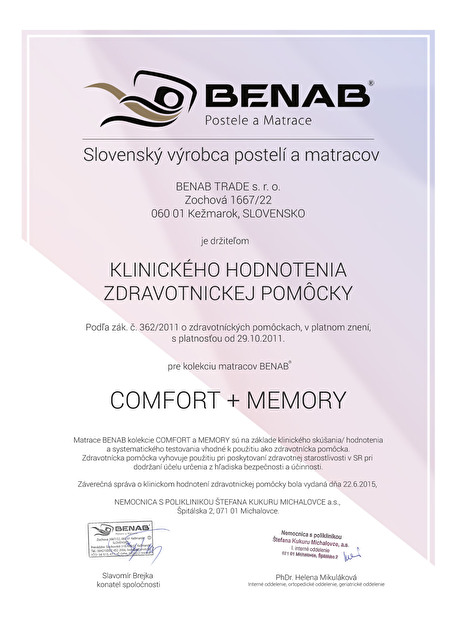 Taštičková matrace Benab Seven Zone Ergonomic 200x90 cm (T3/T4) *výprodej