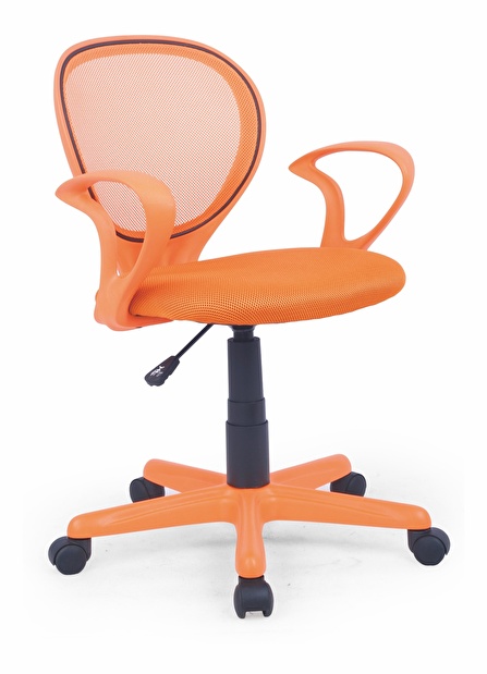 Kancelářská židle Adrian pomerančová