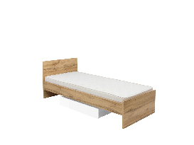 Jednolůžková postel 90 cm BRW Zele LOZ90