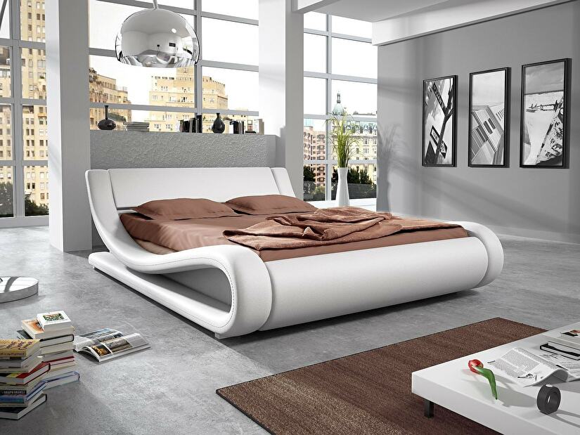 Manželská postel 140 cm Lilia 12 (s matrací a roštem)