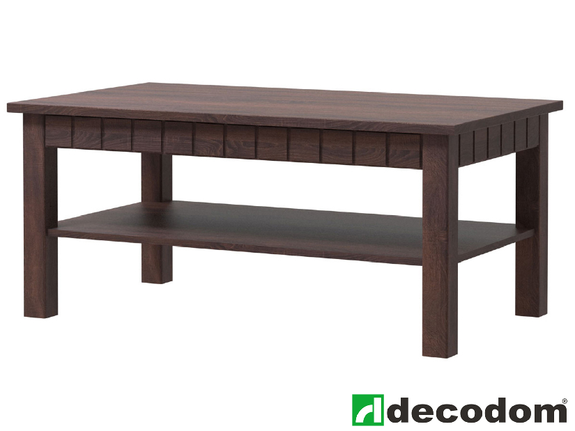 Konferenční stolek Decodom Lirot Typ 45 (dub řezaný schoko)