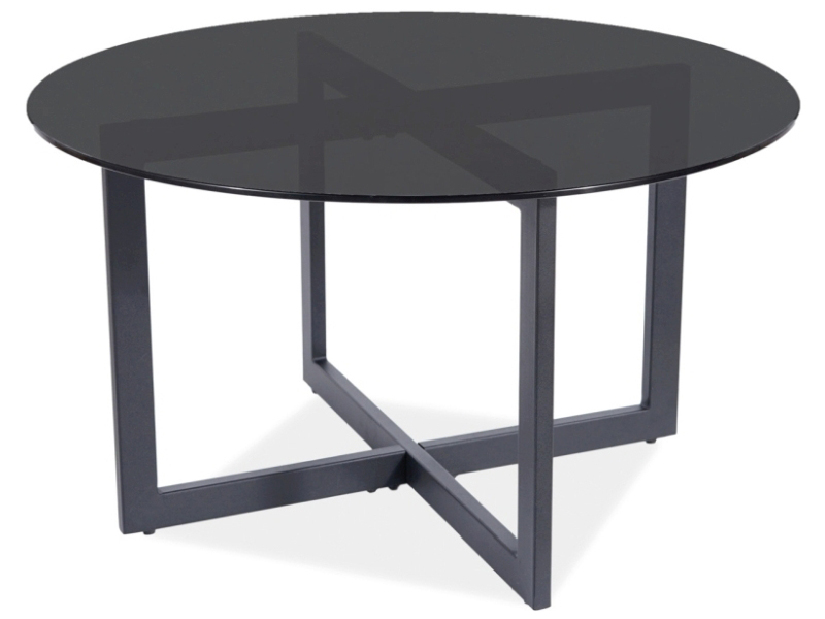 Konferenční stolek Alpha (černá + černá)