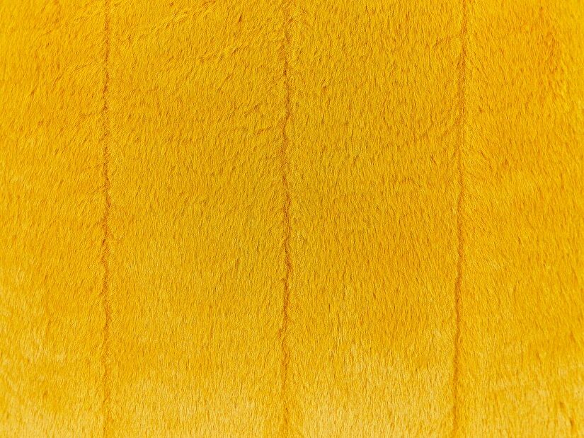 Sada 2 ozdobných polštářů 45 x 45 cm Pumlla (žlutá)