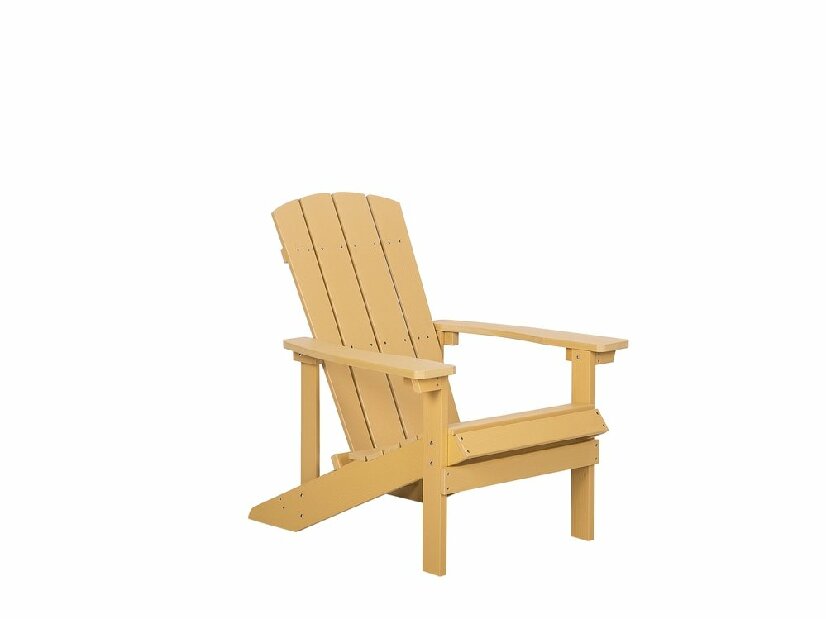 Zahradní židle Adack (žlutá)