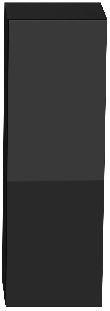 Skříňka na stěnu Vigo 90 černá (plná dvířka)