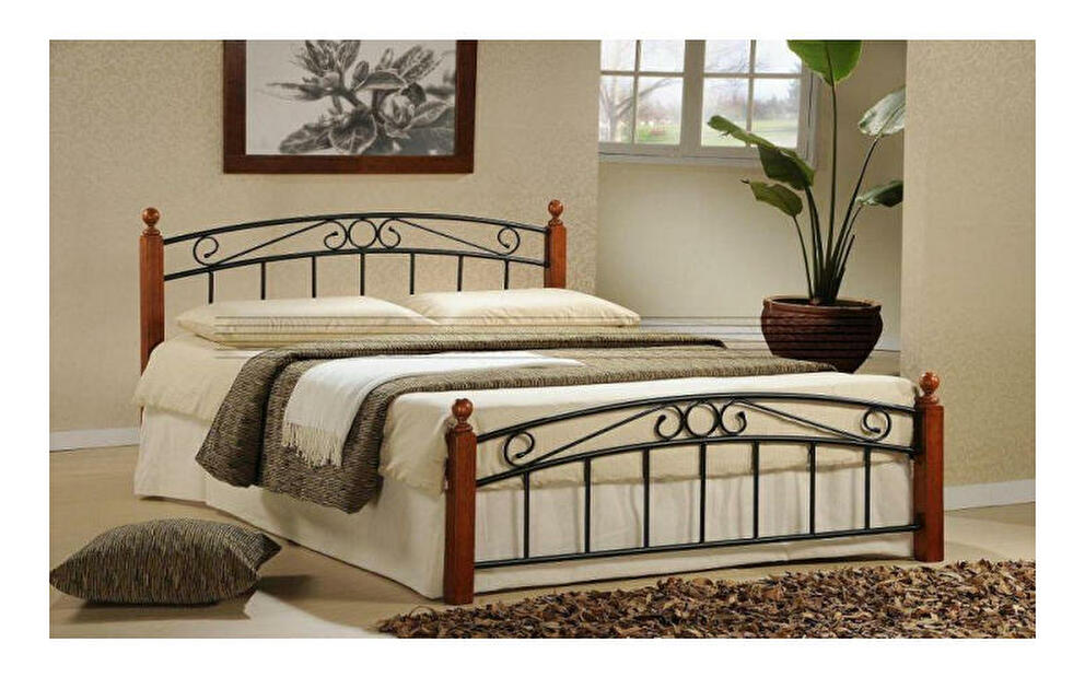 Manželská postel 160 cm Dolores (s roštem)