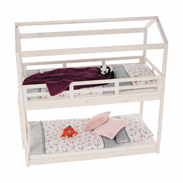 Dětská patrová postel 90 cm Zerlo (s rošty)