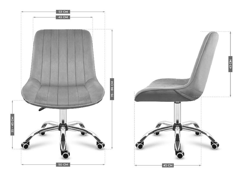 Kancelářská židle Forte 3.5 (šedá)
