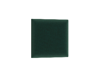 Čalouněný panel Quadra 30x30 cm (zelená)