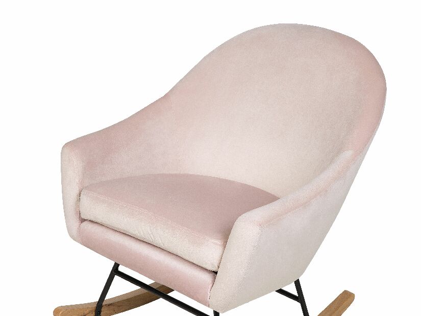 Houpací židle Oxon (růžová)