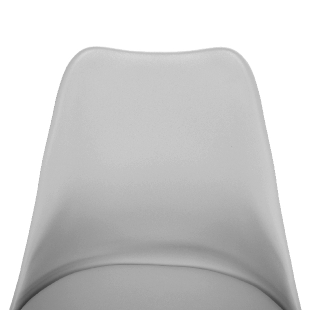 Otočná židle Dolena (světlešedá ekokůže)