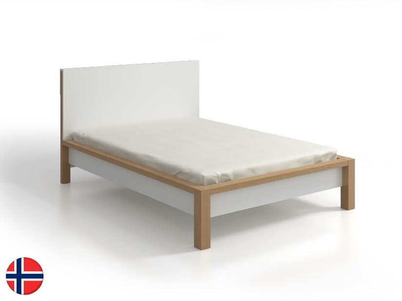 Manželská postel 140 cm Naturlig Lavikker (s roštem)